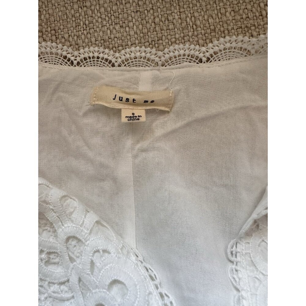 Just Me Size‎ S Boho Crochet Embroidered Maxi - Picture 5 of 7